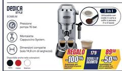 De Longhi - Dedica Style EC 685.M Manuale Macchina Per Espresso 1 L