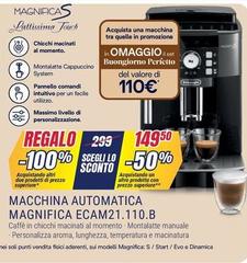 De Longhi - Macchina Automatica Magnifica ECAM21.110.B