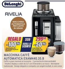 De Longhi - Rivelia EXAM440.35.B Macchina Da Caffè Automatica Black