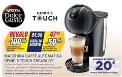De Longhi - Nescafé Dolce Gusto GENIO S TOUCH EDG426.GY - Grigio