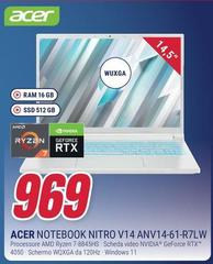 Acer - Notebook NITRO V14 ANVI4-61-R7LW