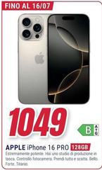 Apple - Iphone 16 Pro 128Gb