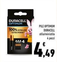 Duracell - Pile Optimum