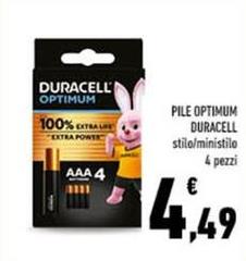 Duracell - Pile Optimum