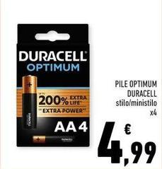 Duracell - Pile Optimum
