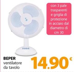 Beper - Ventilatore Da Tavolo
