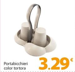 Tortora - Portabicchieri Color