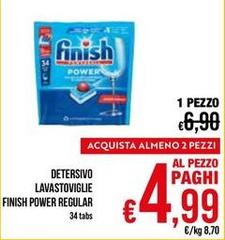 Finish - Detersivo Lavastoviglie Power Regular