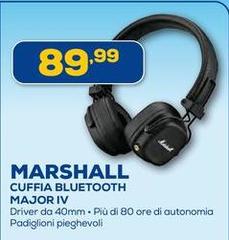 Marshall - Cuffia Bluetooth Major Iv