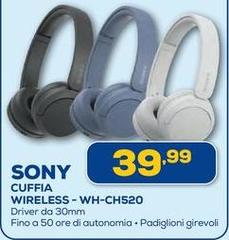 Sony - Cuffia Wireless - WH-CH520