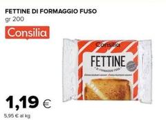 Consilia - Fettine Di Formaggio Fuso