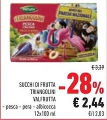 Valfrutta - Succhi Di Frutta Triangolini