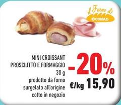 Conad - Mini Croissant Prosciutto E Formaggio