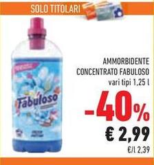 Fabuloso - Ammorbidente Concentrato