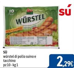 Würstel Di Pollo Suino E Tacchino