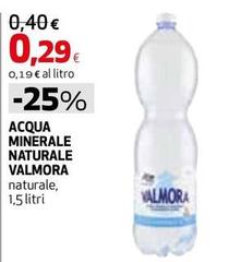 Valmora - Acqua Minerale Naturale