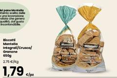 Montella - Biscotti Integrali/Crusca/Grannne