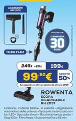 Rowenta - Scopa Ricaricabile RH 2037