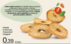 Friselle Di Semola Classiche/ Integrali