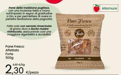 Fatto - Pane Fresco Affettato