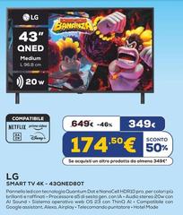 LG - Smart Tv 4K 43QNED80T