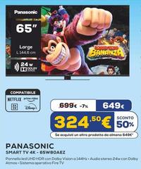 Panasonic - Smart Tv 4K 65W80AEZ