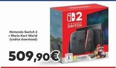 Nintendo - Switch 2 + Mario Kart World (codice Download)