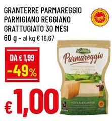 Granterre - Parmareggio Parmigiano Reggiano Grattugiato 30 Mesi