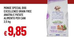 Monge - Special Dog Excellence Grain Free Anatra E Patate Alimento Per Cani