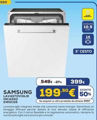 Samsung - Lavastoviglie Incasso DW0CG5 