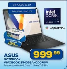 Asus - Notebook Vivobook S5406SA-QD070W