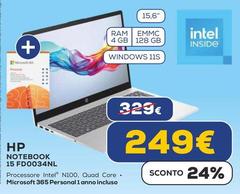HP - Notebook 15 FD0034NL