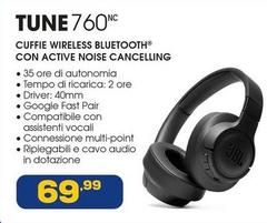 Tempo - Cuffie Wireless Bluetooth® Con Active Noise Cancelling