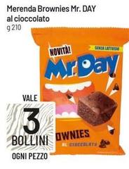 Vale - Merenda Brownies Mr. Day Al Cioccolato
