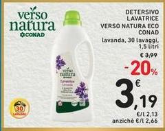 Conad - Detersivo Lavatrice Verso Natura Eco