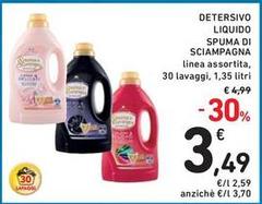 Spuma di Sciampagna - Detersivo Liquido