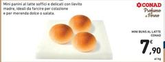 Conad - Mini Buns Al Latte