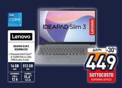Lenovo - Ideapad Slim 3 (85