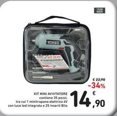 Kombo - Kit Mini Avvitatore