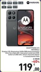 Motorola - Smartphone G15