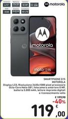 Motorola - Smartphone G15