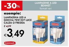 Benent - Lampadina Led A Goccia