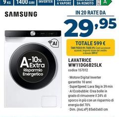 Samsung - Lavatrice WW11DG6B25LK