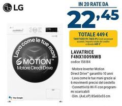 LG - Lavatrice F4NX1009NWB