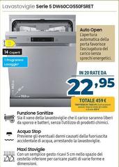 Samsung - Lavastoviglie Serie 5 DW60CG550FSRET