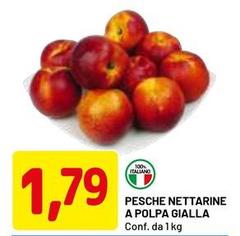 Pesche Nettarine A Polpa Gialla
