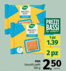 Pam - Biscotti Petit