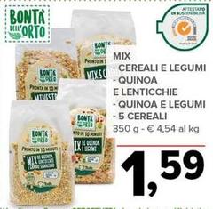 Bontà dell'orto - Cereali E Legumi