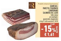 Salumeria d'italia - Pancetta Stagionata Campagnano