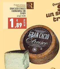 I Buonatavola Sini - Gran Cacio Etrusco I Buonatvcola